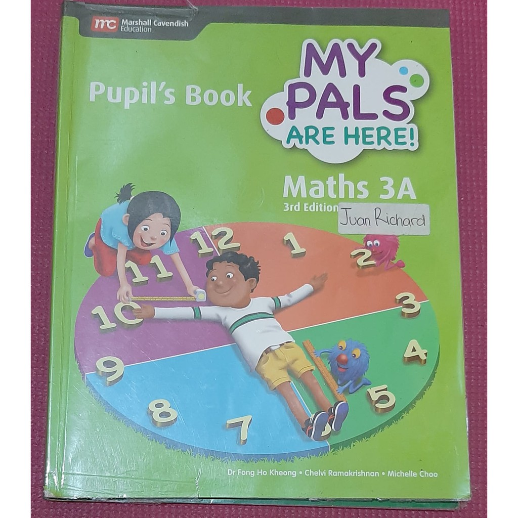 

BUKU MY PALS MATHS KELAS 3 A.B (BUKU BEKAS)