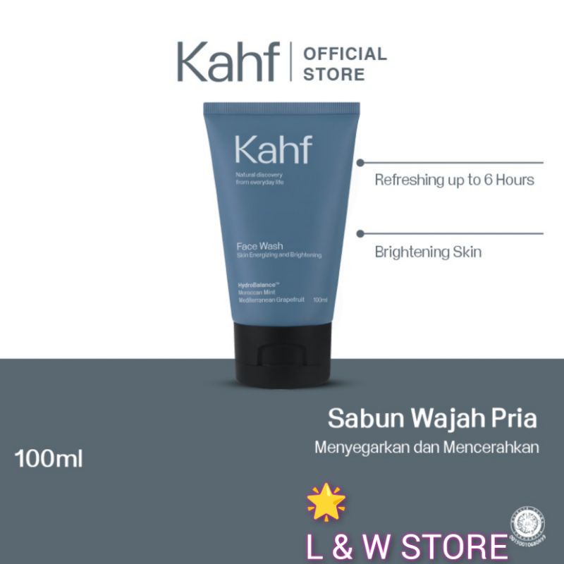 Kahf Skin Energizing and Brightening Face Wash 100ml