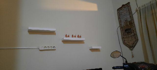 Set Rak Ambalan Dinding Minimalis 3 Pcs Uk.20,40,40 Cm