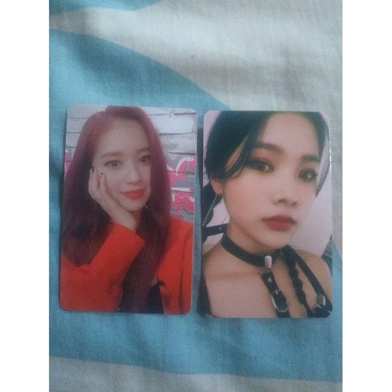 Weki Meki Elly,Rina,Lua,Sei Photocard
