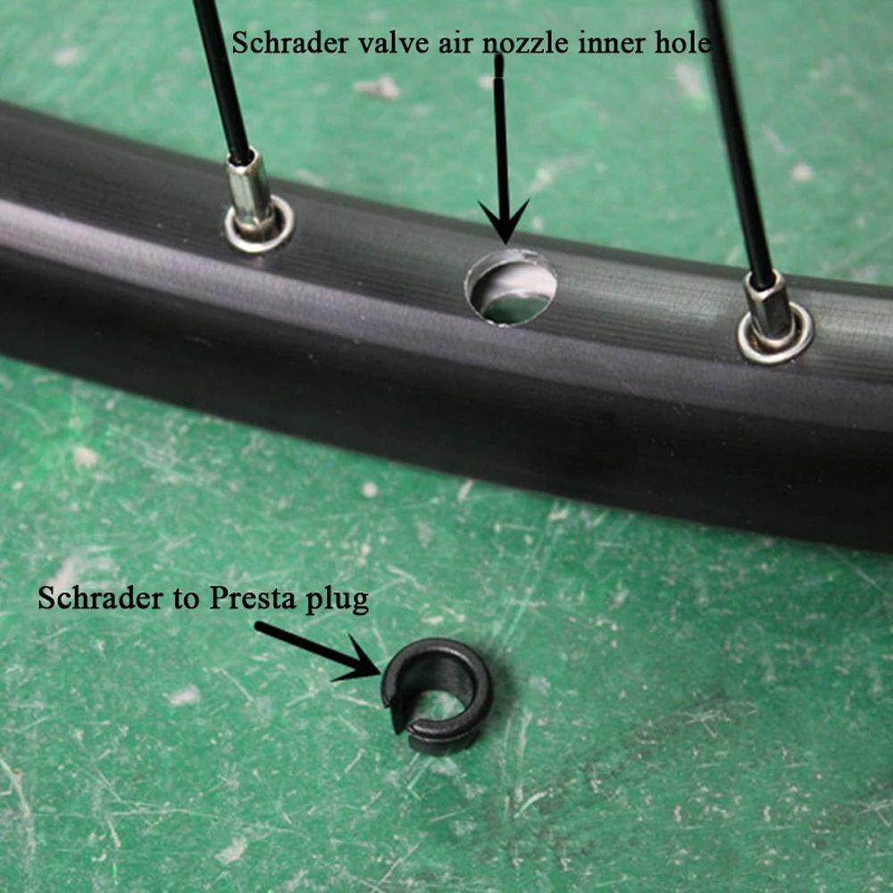 Nickolas1 Adapter Klep Sepeda Bicycle Valve Bicycle Part AV-FV Presta Rims Schrader Valve MTB Sepeda Rim Konversi