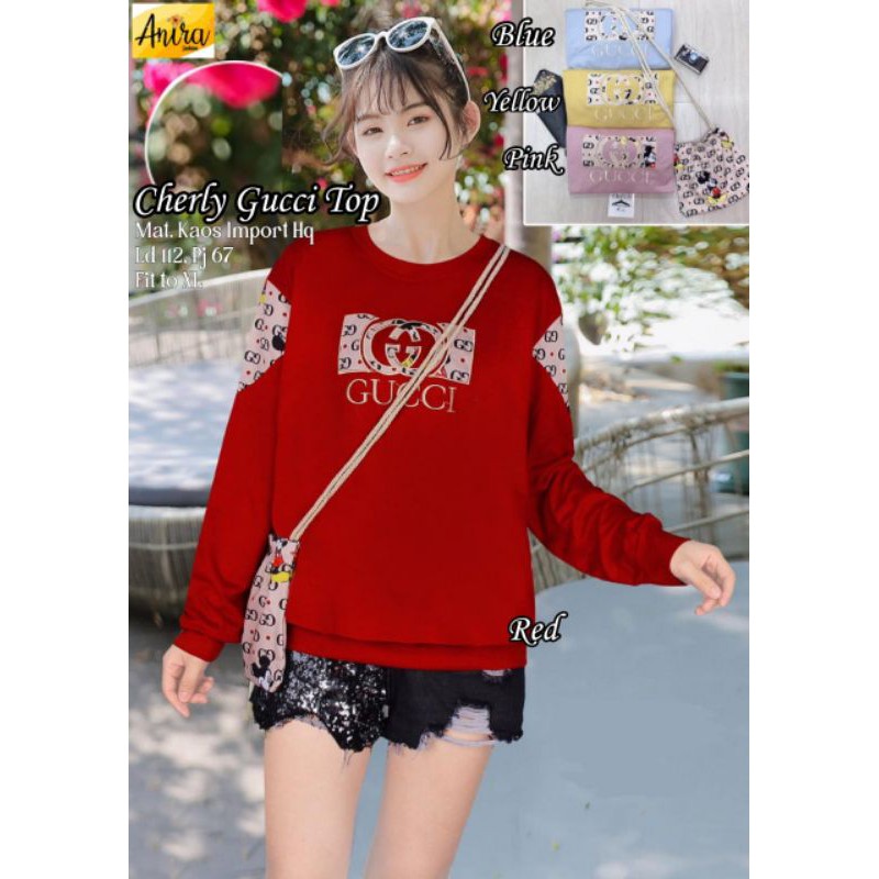 blouse import cherly dan Chika import
