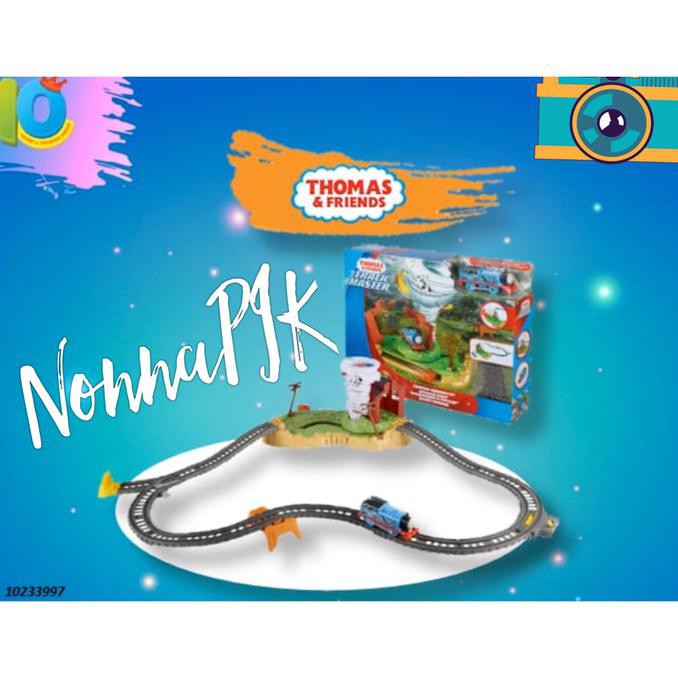 Thomas and Friends TrackMaster Twisting Tornado Set - Mainan Kereta