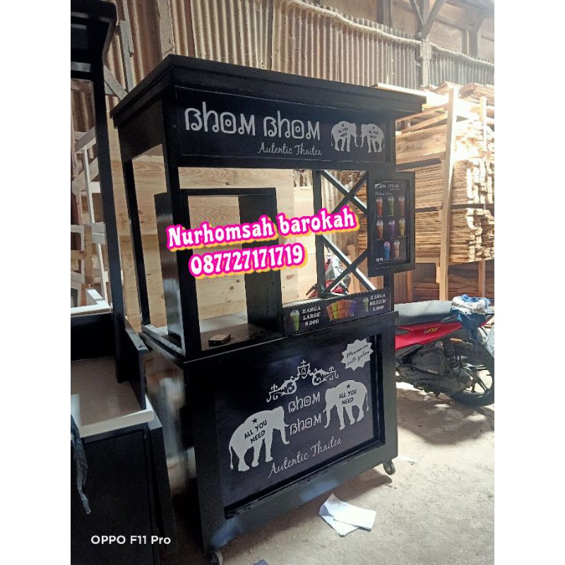 gerobak/gerobak jati belanda/gerobak kayu