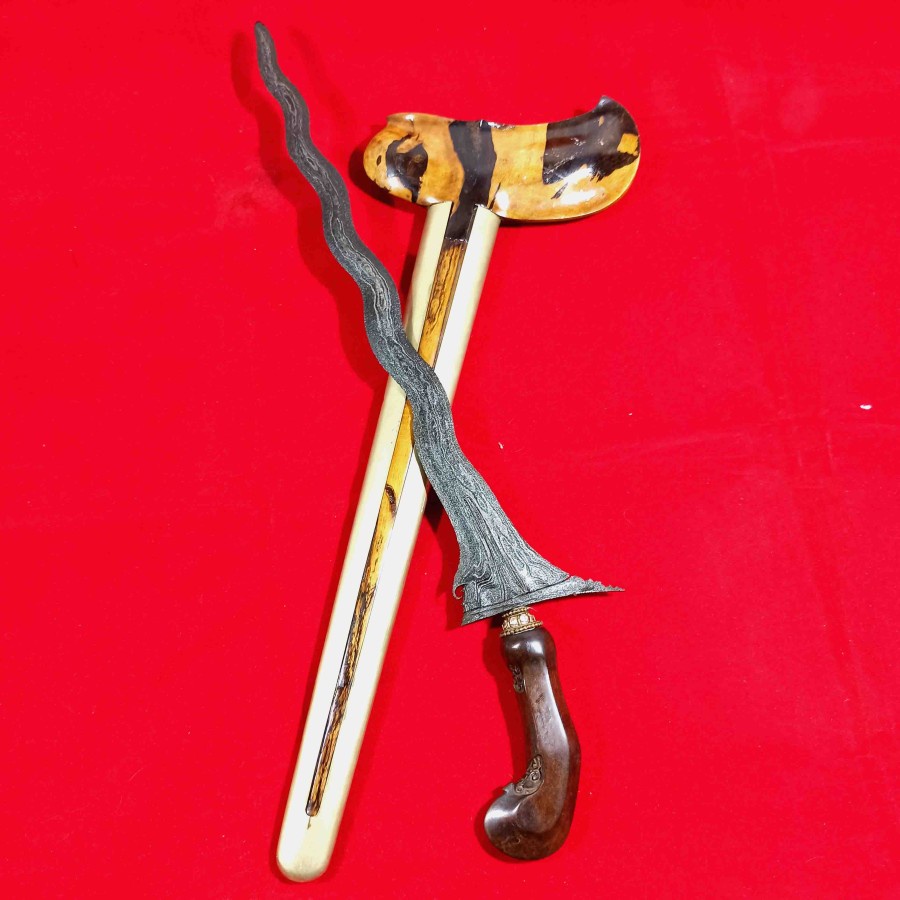 Keris Sepuh Sabuk Inten Luk 11 Tangguh Mataram Sultan Agung