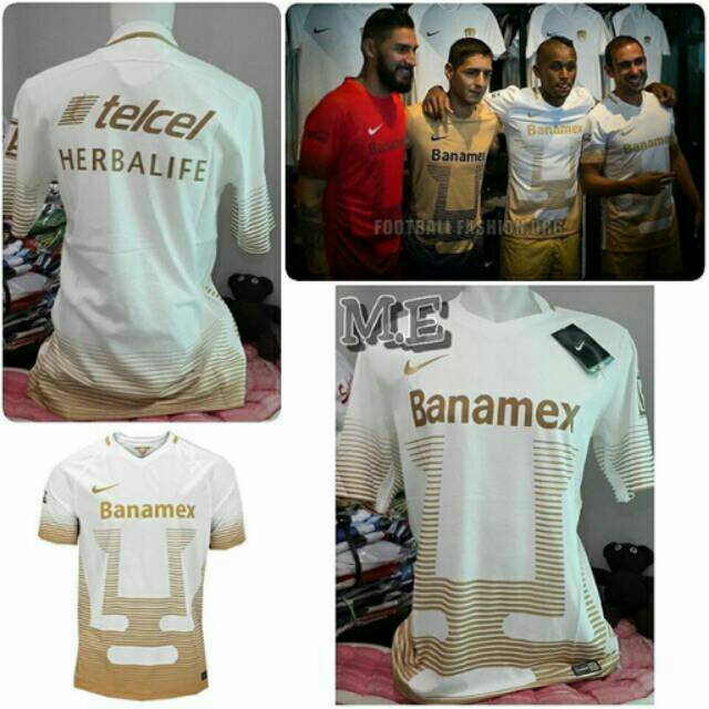 JERSEY PUMAS UNAM AWAY 2015/2016 SHORTSLEEVE