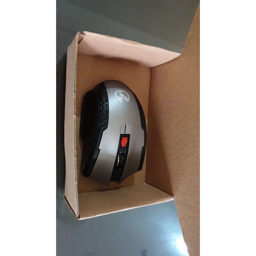 Mouse murah LYON X-2 Wireless Gaming Mouse Mediatech Tanpa kemasan - 50060