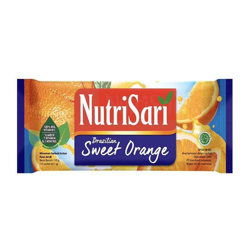 NUTRISARI JERUK FLORIDA SWEET ORANGE FLORIDA ORANGE 10 PCS