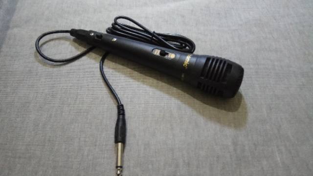 Mic kabel homic wired karaoke profesilnal microphone pidato