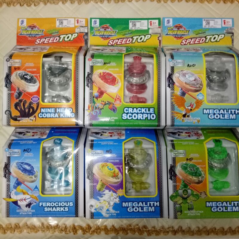 Gasing petarung Tor Blade torblade beyblade bay blade Speed Top dream miracle - TORBLADE