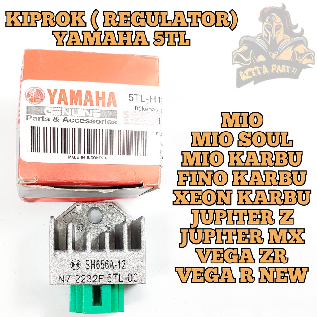 KIPROK CIPROK REGULATOR YAMAHA 5TL KUALITAS ASLI ORIGINAL YAMAHA PRESISI BERFUNGSI DENGAN BAIK AWET DAN DIJAMIN MANTAP MIO MIO SOUL MIO KARBU FINO KARBU XEON KARBU JUPITER Z JUPITER MX VEGA ZR VEGA R NEW