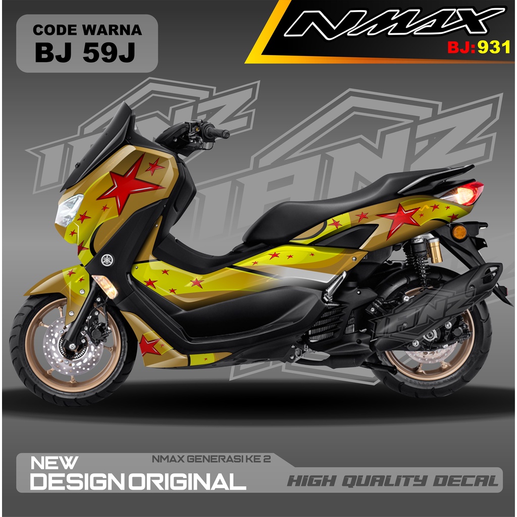 STICKER ALL NEW NMAX / DECAL FULL BODY NMAX / DECAL STIKER FULL BODY NMAX / STIKER DECAL NMAX TERBARU