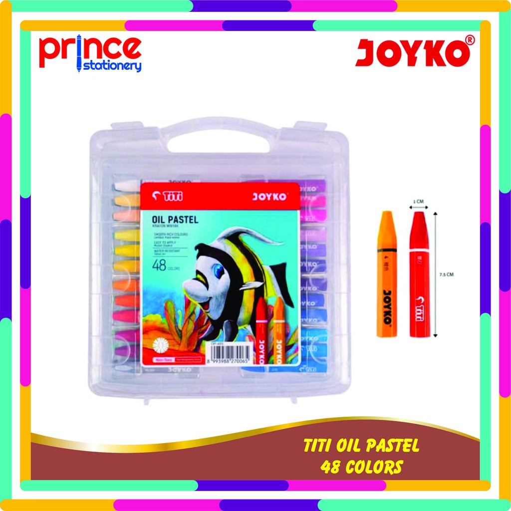 

TITI OIL PASTEL / CRAYON TITI 48 WARNA