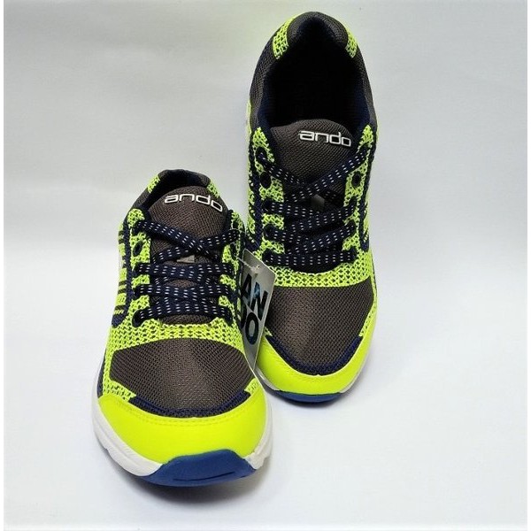 Sale SEPATU SPORT RINGAN ANDO MARATHON HITAM HIJAU SEPATU OLAHRAGA RUNNING