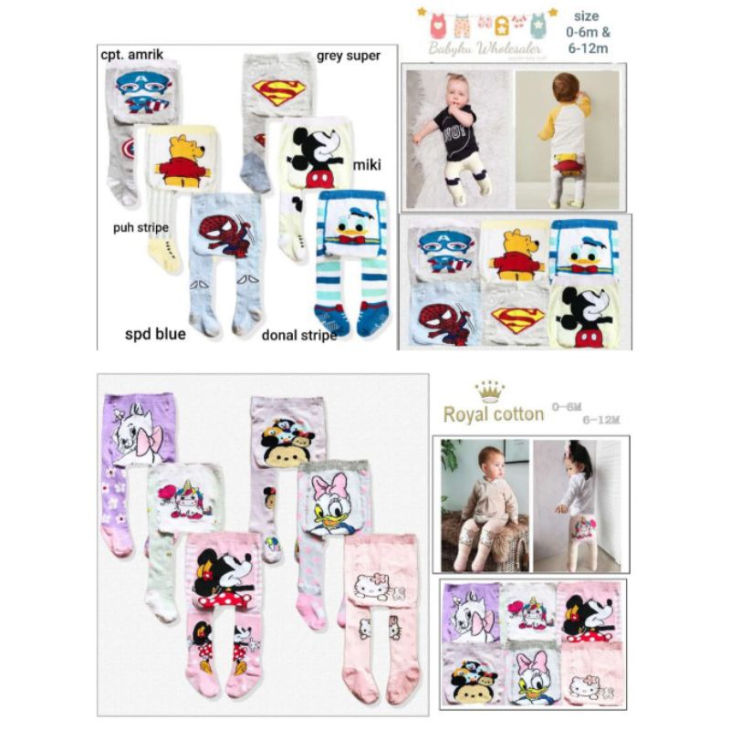 LEGING BAYI TUTUP KAKI - legging bayi cotton rich