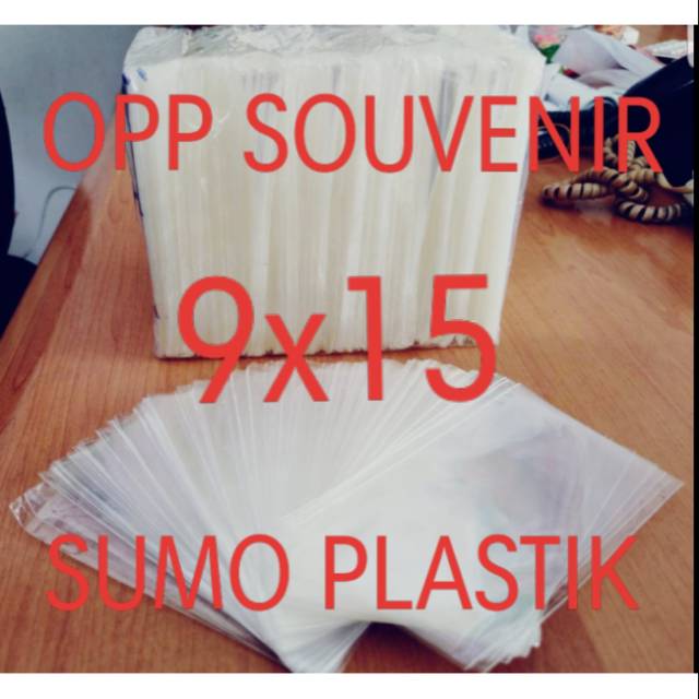 

PLASTIK OPP SOUVENIR 250 GRAM 9x15