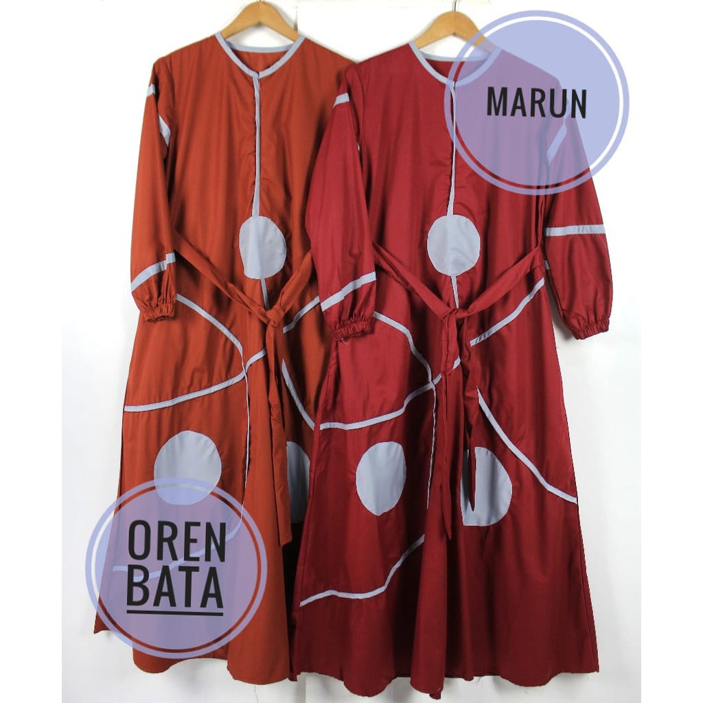 Gamis ninos Toyobo ZAHWA Dress Muslim syari Adem fodu tuyobo