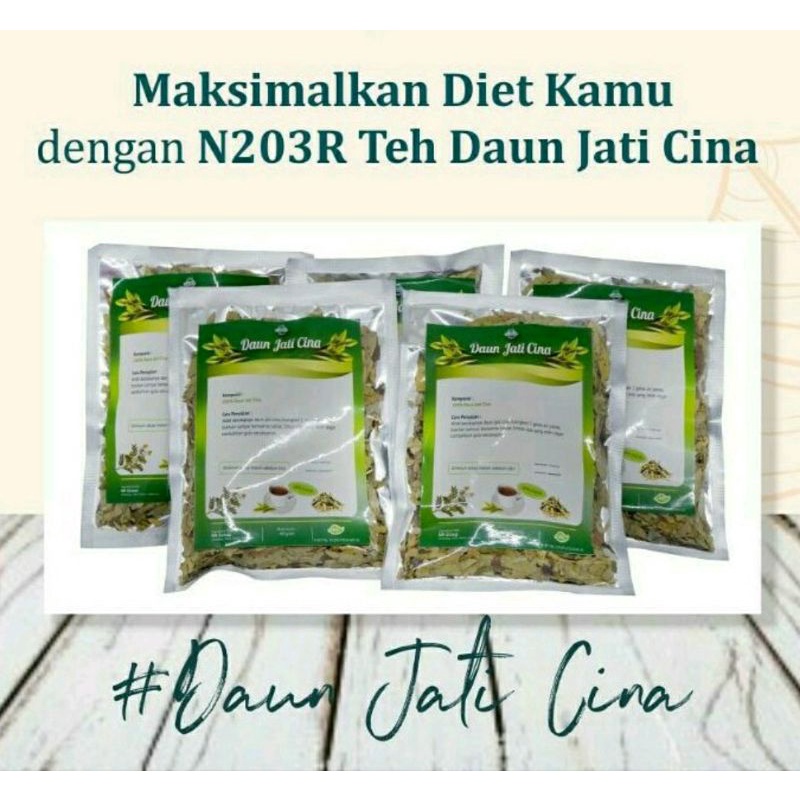 TEH DAUN JATI CINA / TEH DETOX / TEH DIET / TEH DAUN JATI