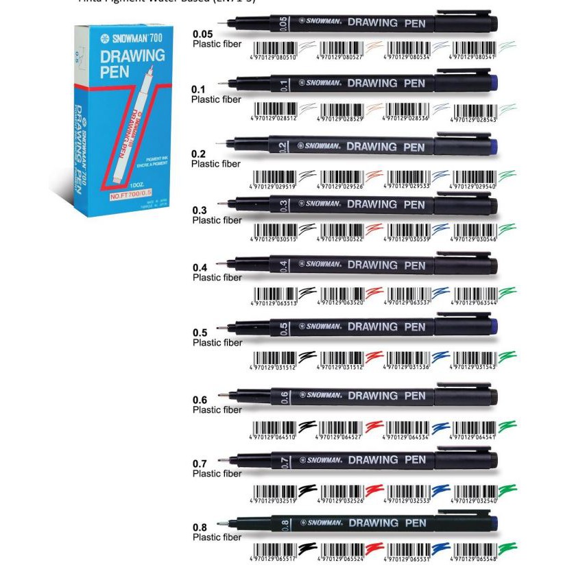 

SPIDOL DRAWING PEN / CALLIGRAPHY KALIGRAFI SNOWMAN