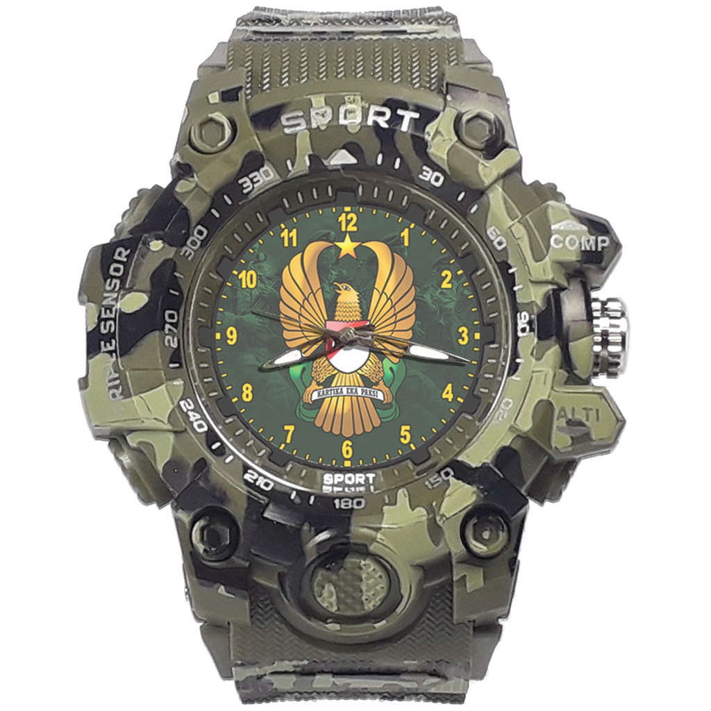 {Istimewa} Jam Tangan TNI -AD (Angkatan Darat) - Water Resistant