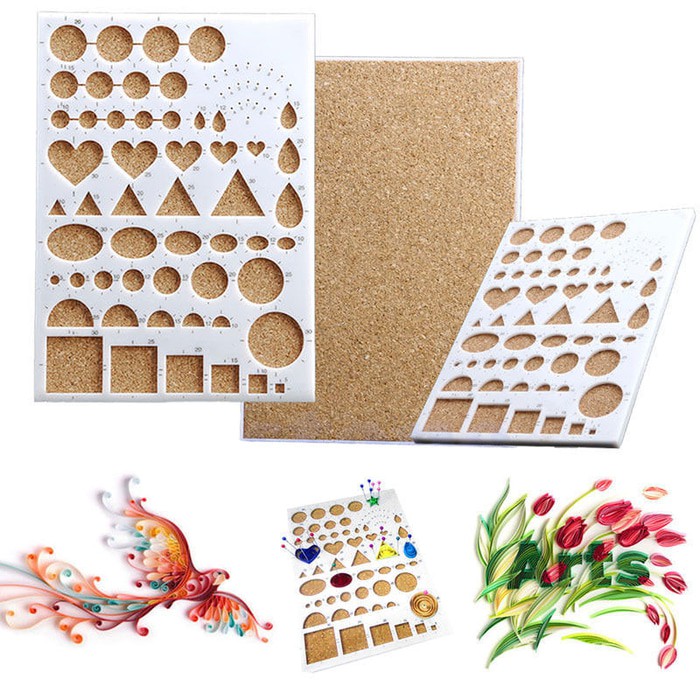 Paper Quilling Template Board