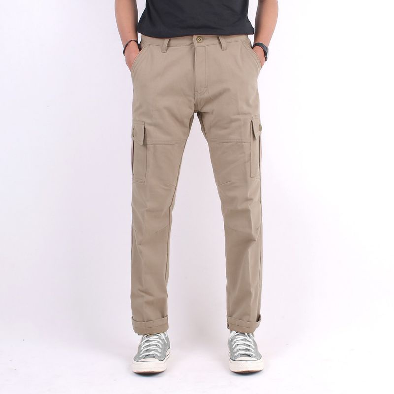 [TERLARIS] CELANA CARGO PANJANG PRIA UKURAN 27-38 PREMIUM QUALITY SLIMFIT COWO SKINNY POLOS COWOK