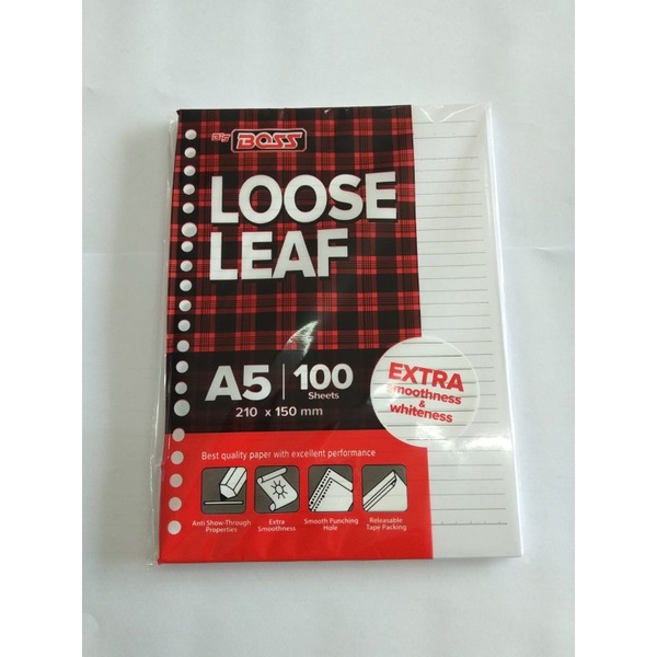 

Loose Leaf Bigboos A5 100