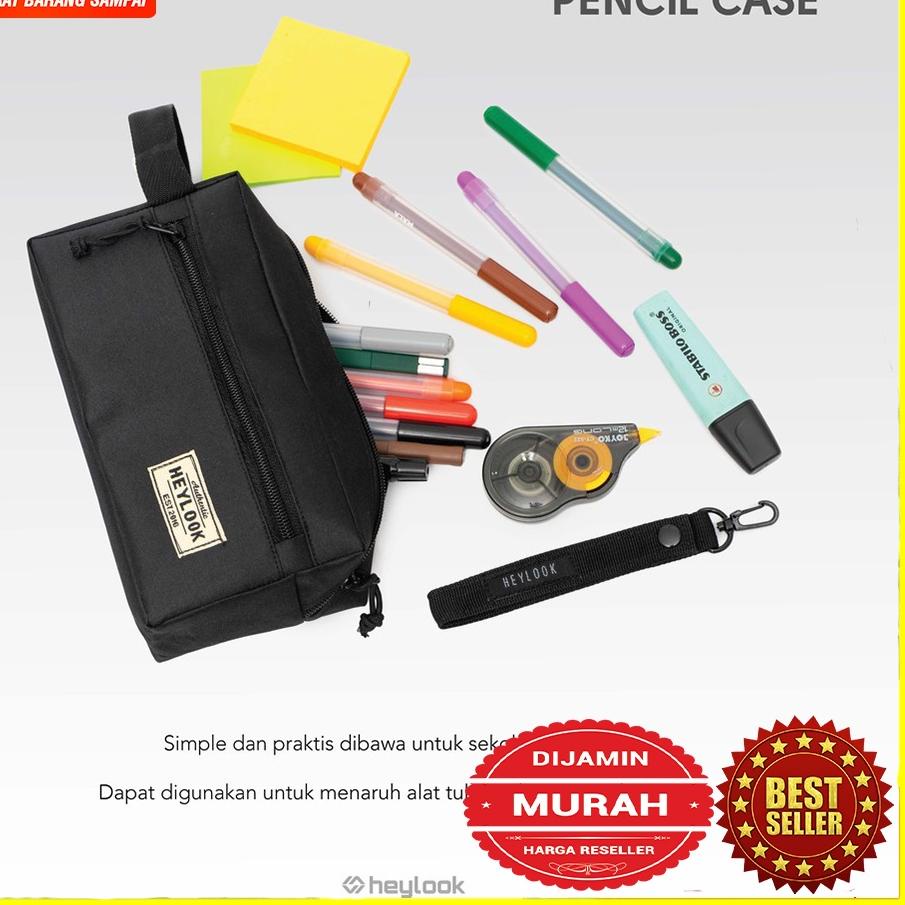 

ニ Premium Kotak Tempat Pensil Wadah ATK Pria Wanita Pencil Case Muat Banyak Tempat Penyimpanan Alat Tulis Kantor Simple Anak Dewasa Terbaru BEST SELLER 2599 ✤