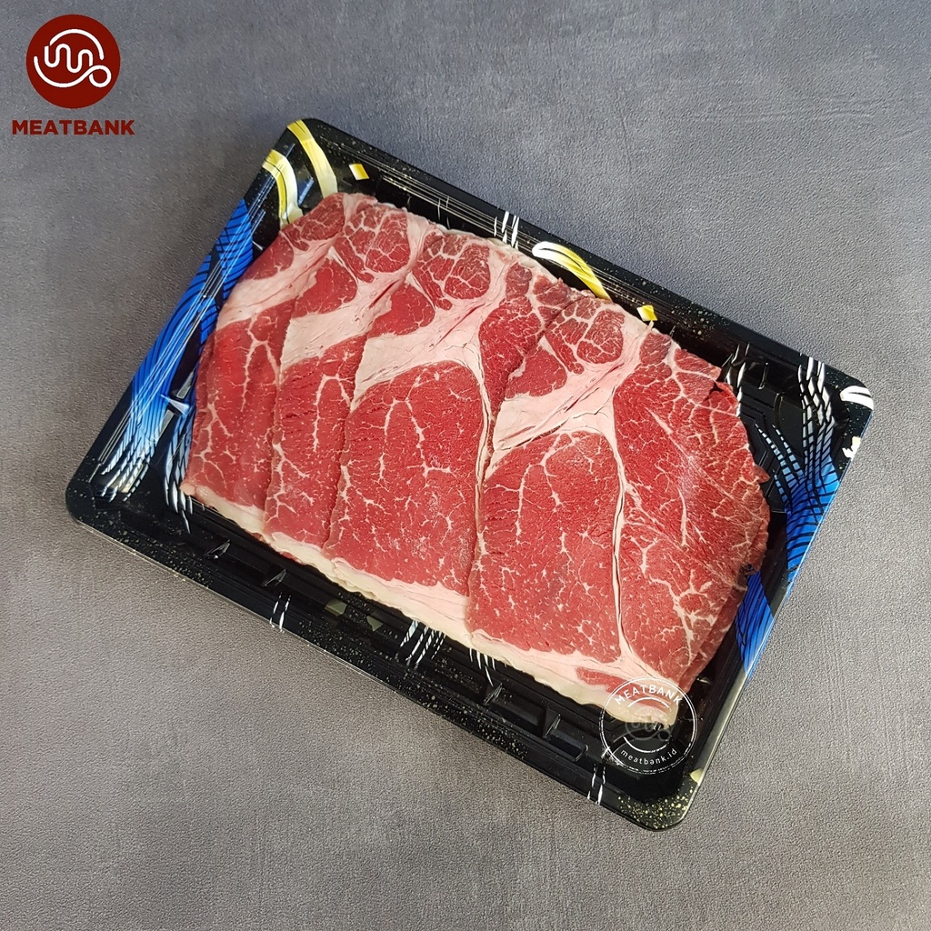 

MEATBANK WAGYU SLICE MB5 bolar blade mb 5 yoshinoya premium shortplate