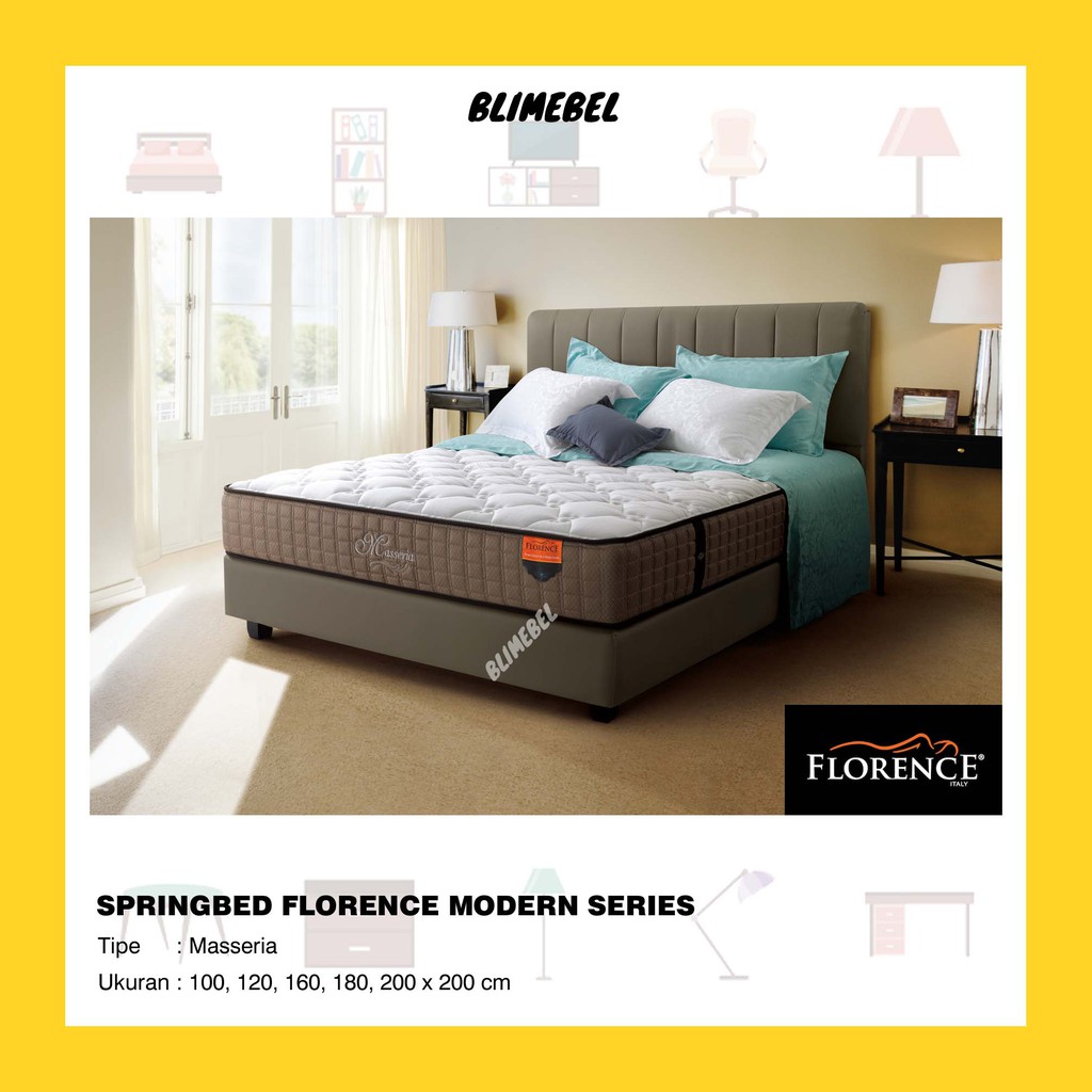[FREE ONGKIR JAWA-BALI*] BLIMEBEL Florence Spring Bed Masseria / Matrass Tempat Tidur