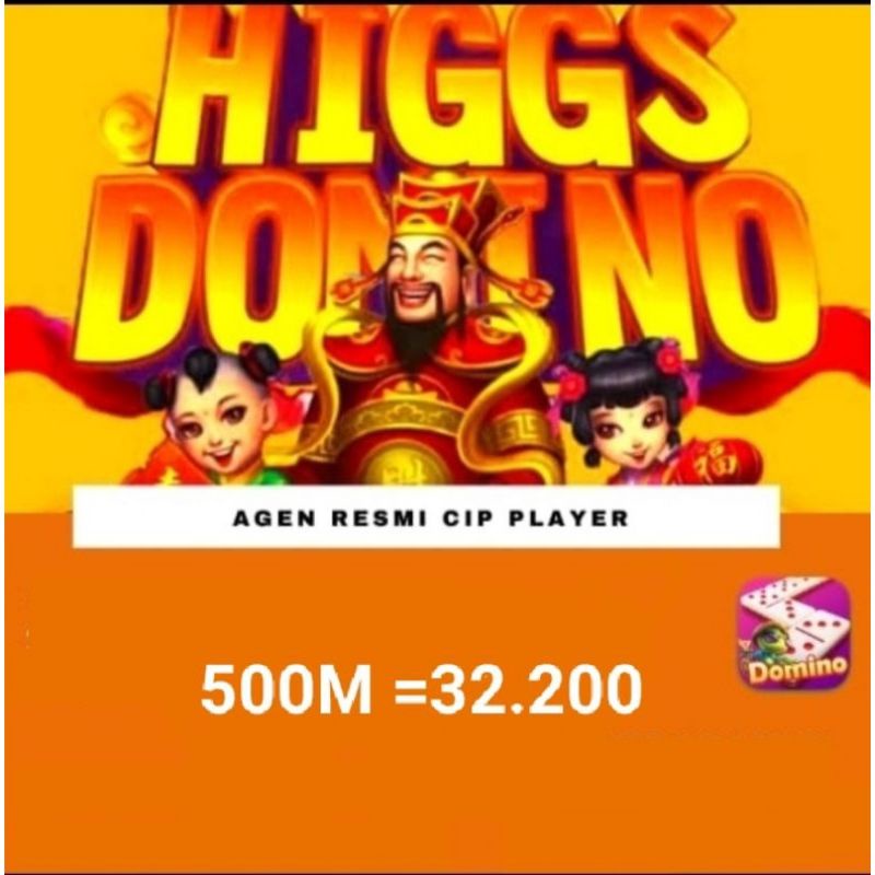 agen resmi chip/coin Higgs domino island promo baru termurah