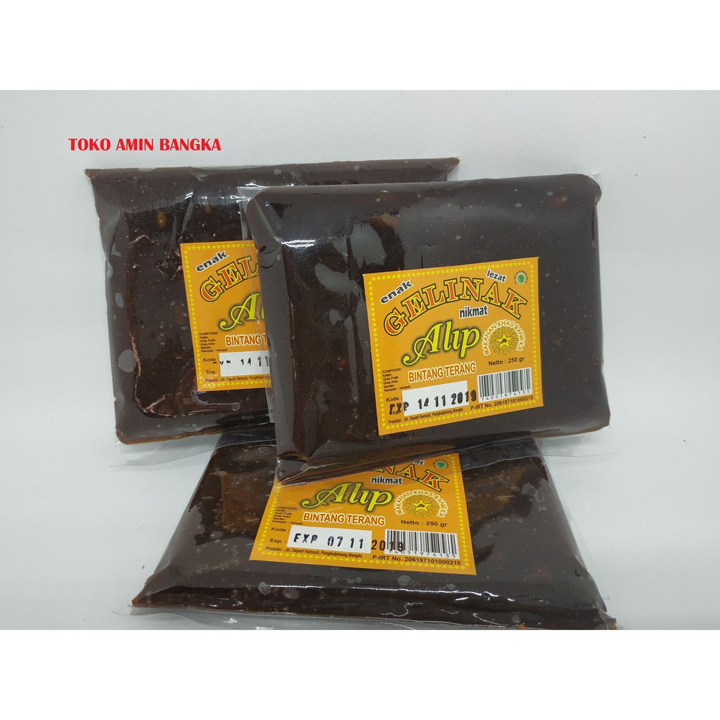 

Kue Gelinak Khas Bangka Cap Alip