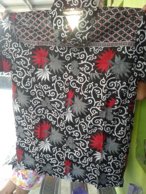 Atasan Batik Dolby Dolbi Dobby Doby Tenun Sutra Tulis Halus Katun Atbm Baron ,sarombit Atasan