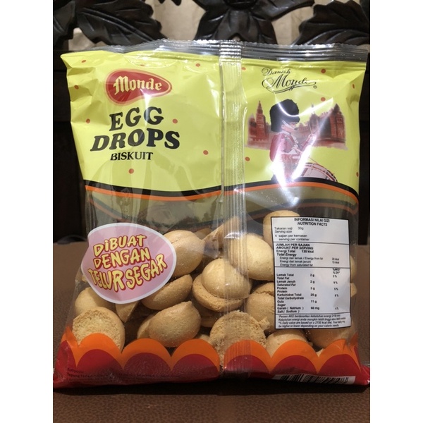 EGG Drops Monde Biscuit 110 gr