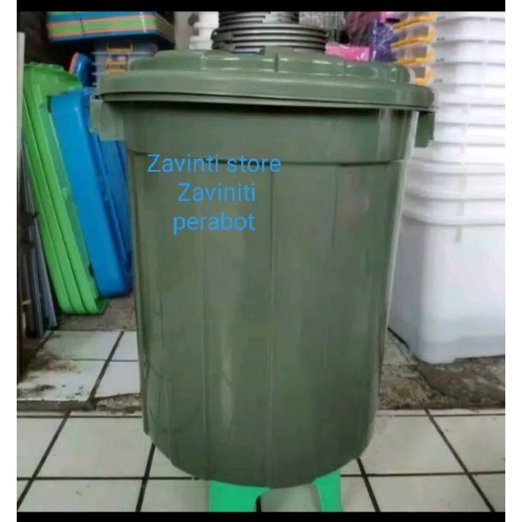 Ember Air - Ember Plastik 80 Liter Dengan Tutup Besar