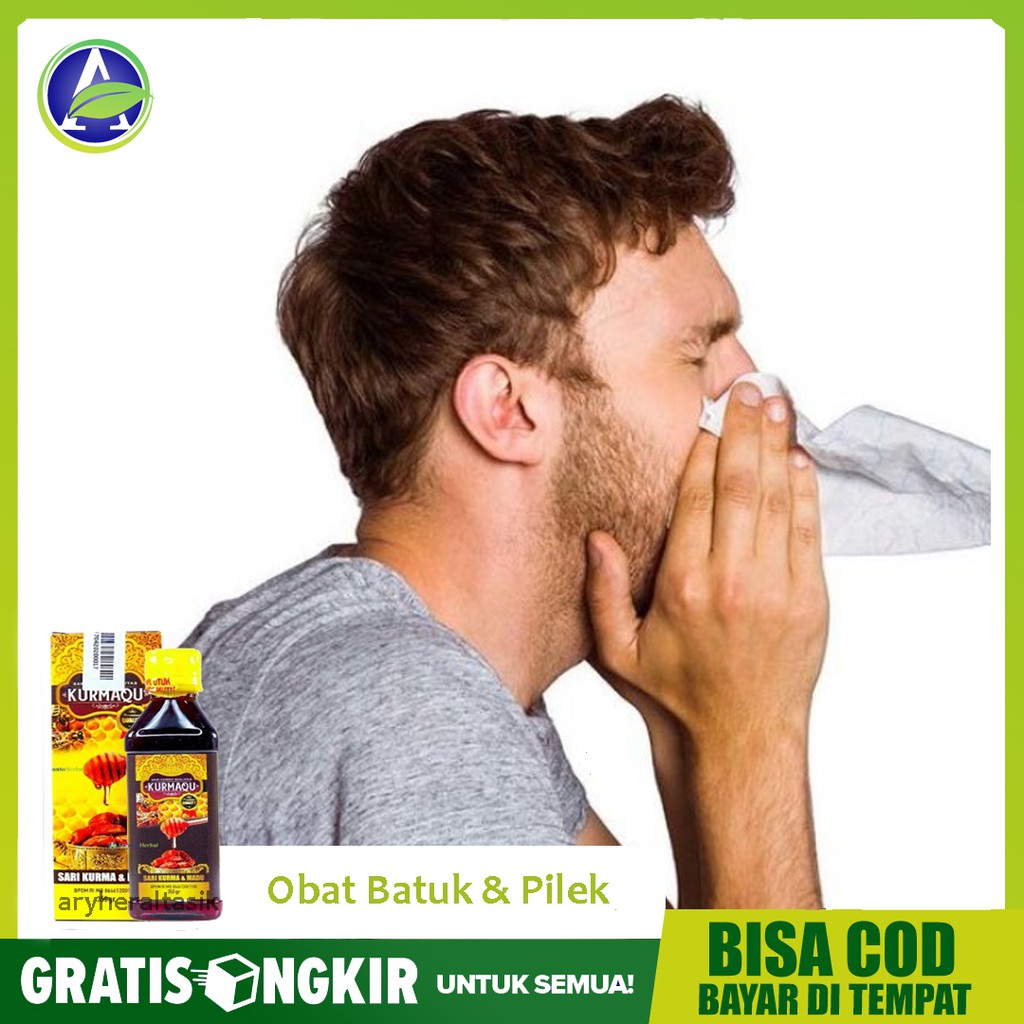 Obat Batuk dan Pilek, Flu, Alergi Herbal untuk Anak dan Dewasa Sari Kurmaqu ASLI - HALAL - Bisa COD