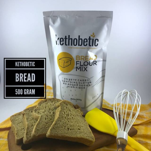 

Ketobetic bread flour mix 500 gr