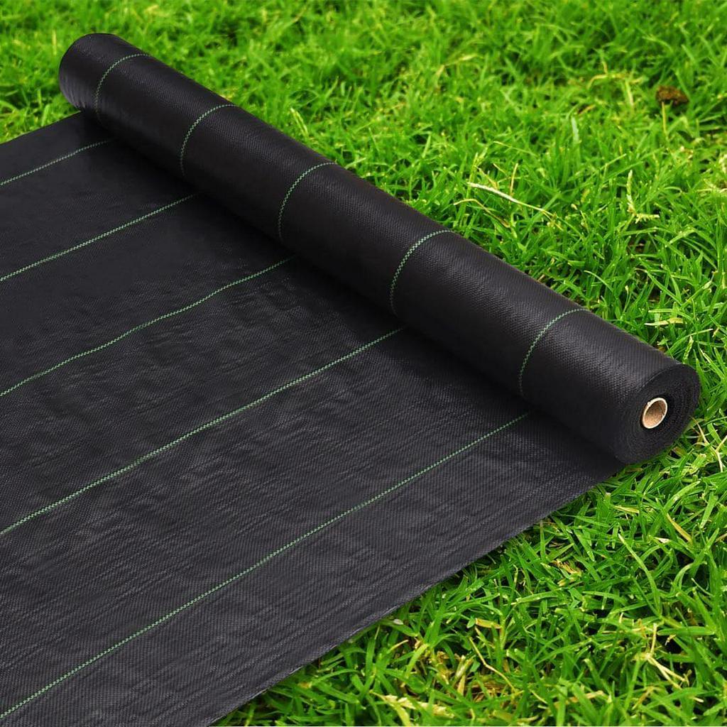Weedmat Control Lebar 4 Meter Weed Mat Eco Pack Terpal Greenhouse Anti UV Woven Fabric
