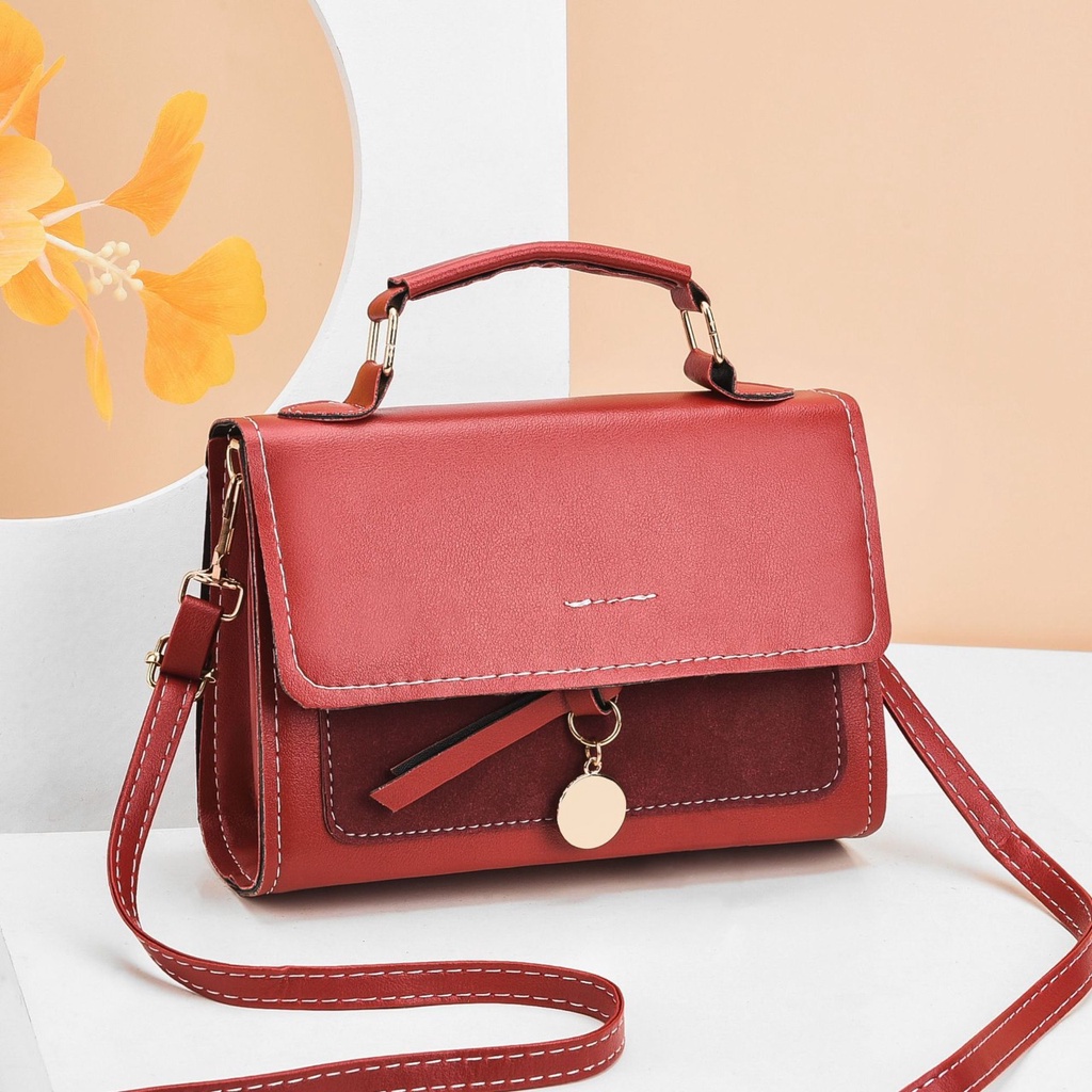 ASIN829- Tas Selempang Wanita Sling Bag Tas Bahu korea Simple Elegan Shoulder Crossbody Bag T115