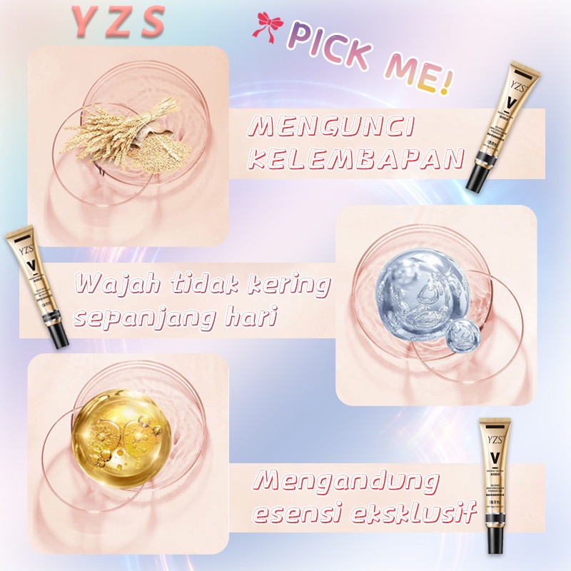 Base Cream Primer Base Makeup Concealer Pori-pori Tak Terlihat Mencerahkan Warna Kulit BB Cream Liquid Foundation BB Cream