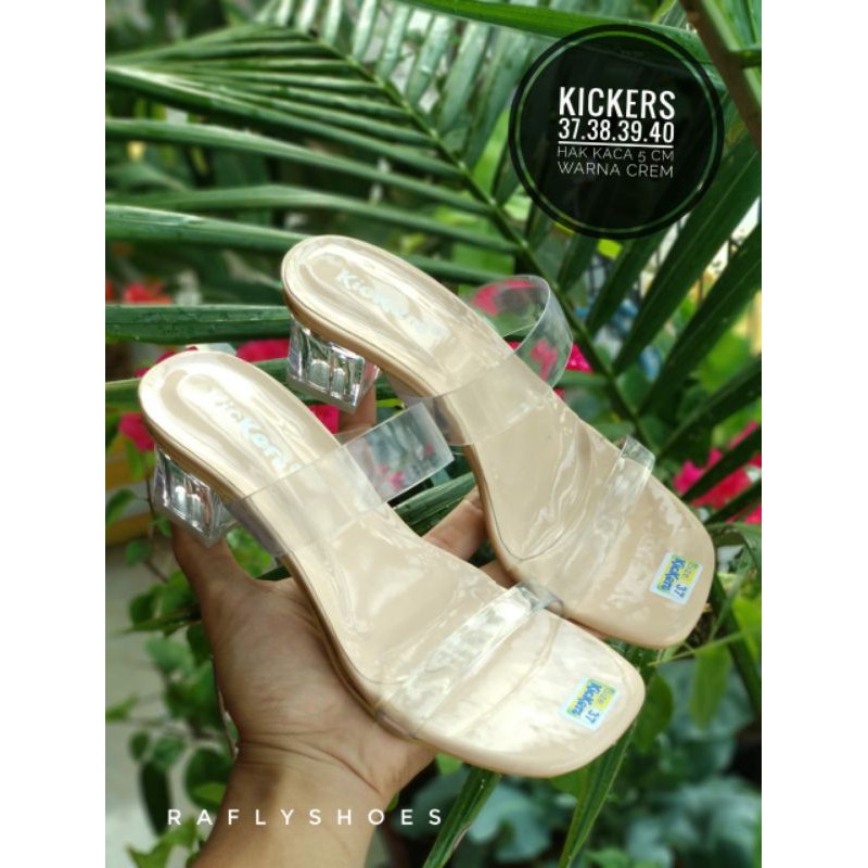 SENDAL WANITA HAK KACA IMPORT rafly