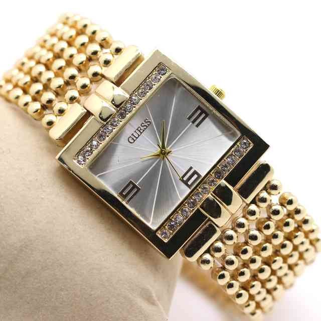 JAM TANGAN WANITA / CEWEK GUESS DAZEL RANTAI GOLD
