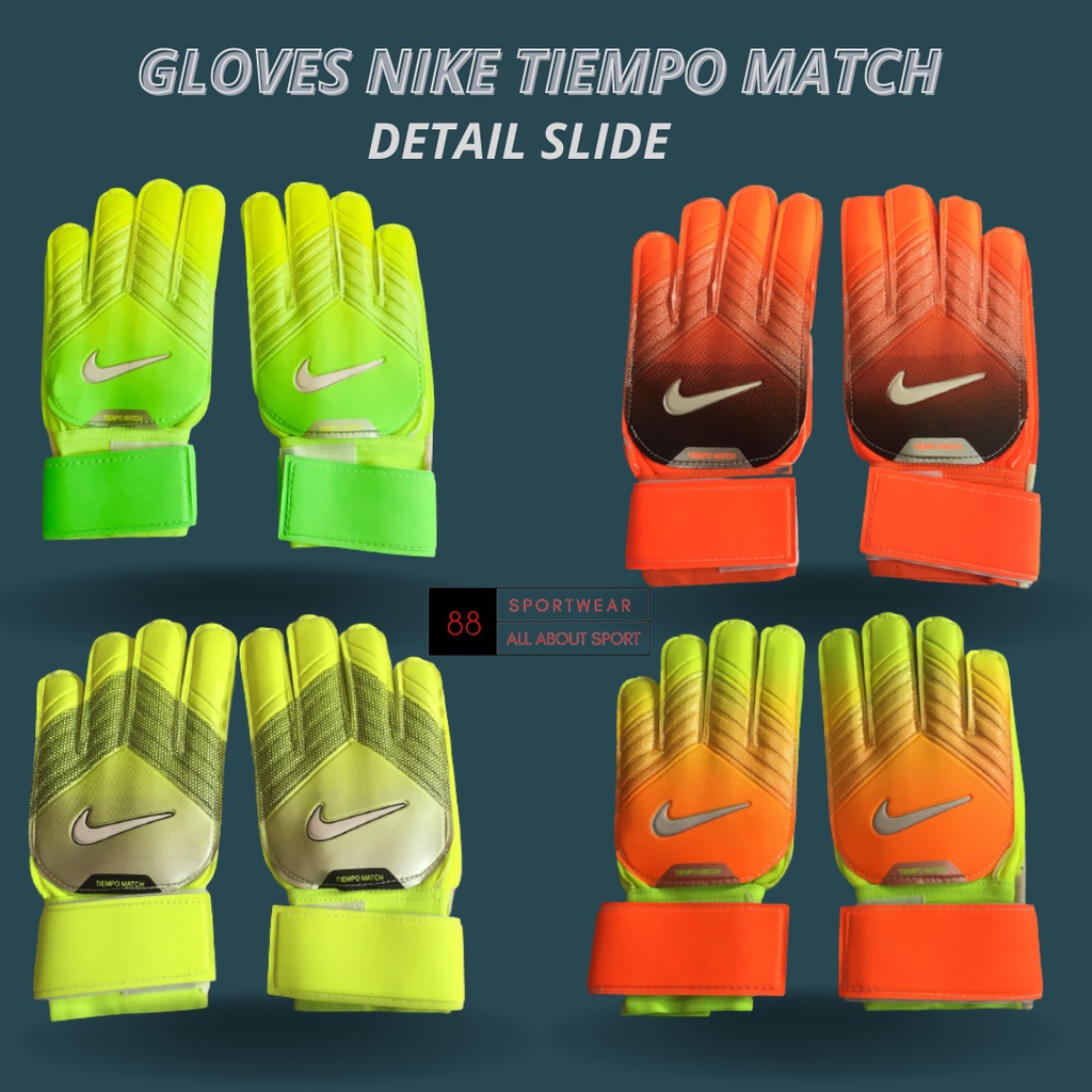 Sarung Tangan/Gloves Kiper Nike Tiempo SIZE 8-10