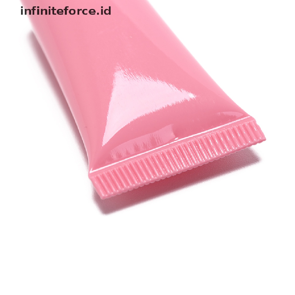 (Infiniteforce.Id) 5pcs / Set Botol Plastik Kosong 5ml Untuk Lotion / Kosmetik