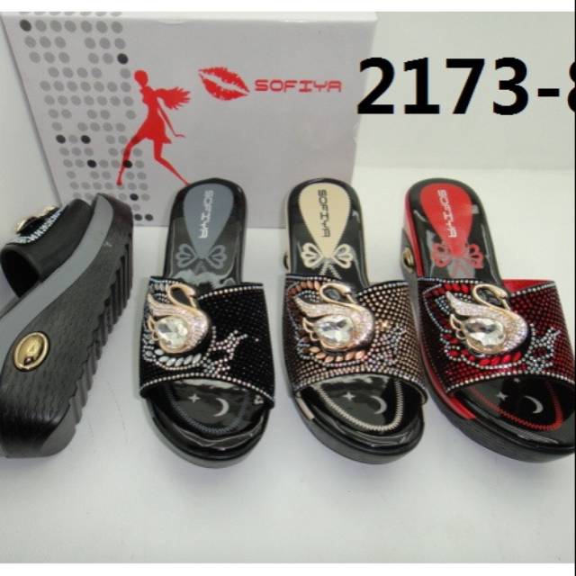 Wedges sofiya angsa impor