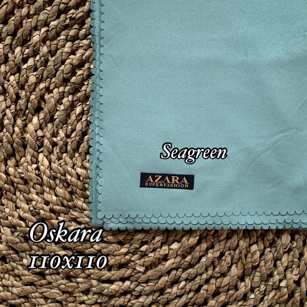 Jilbab Segi empat OSKARA by Azara part 2-SEAGREEN oskara