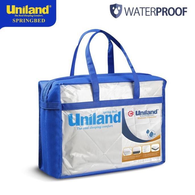 Ready Stok - Uniland Mattress Protector 180 X 200 Waterproof Pelindung Matras Kasur