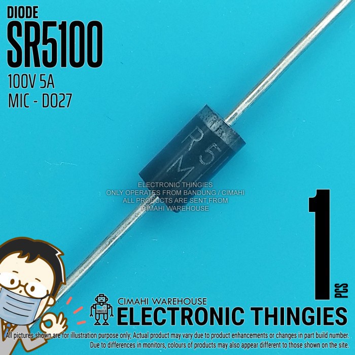 SR5100 DO27 MIC DIODA DIODE