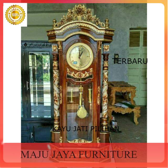 jepara Almari jam jati mebel ukir jepara/almari jam mawar