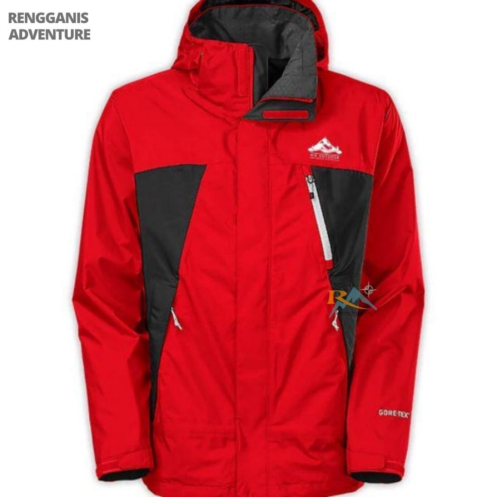 Jaket Gunung Inner Polar Merk RIR Outdoor Gore-tex Anti Air Tahan Angin